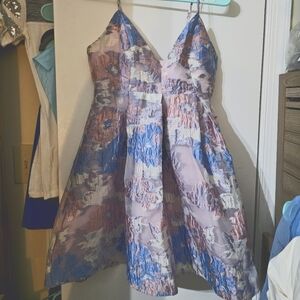 Audrey Parks prom formal party dress short sz small